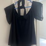 Choker Off The Shoulder Top Black Size M Photo 1