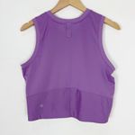 Lululemon  Mesh Back Cropped Train Tank Top Wisteria Purple Photo 3