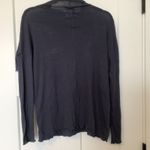 Chaser  Ruffle Sweater Mock Neck Raw mesh Finishes NWT Sz M‎ Photo 5