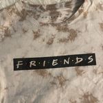friends  tie dye graphic crop top Photo 1