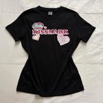 Black Kissmark heart print baby tee T Photo 0