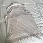 Adidas  Womens Golf Top Multicolor Stripe Climalite Stretch 1/4 Zipper Collared L Photo 5