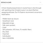 Ted Baker London Daceyy Linen Striped Jumpsuit in IVORY SIZE 4 (12 in Woman) π Photo 2