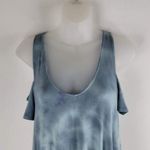 American Eagle NEW  Cold Shoulder Dress Tie Dyed Sleeveless Size S Photo 2