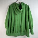 Campfire Cozy Size L Hooded Sweatshirt Henley Casual Loose Kangaroo Pocket Green Size L Photo 8