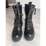 Steve Madden  Barcley Chunky Heel Combat Boot Size 7 Photo 9