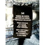 Dollhouse Medium Blue Denim Jacket Distressed Classic Jean Coat Stretch City Chi Photo 11