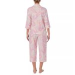 Ralph Lauren New!  Women's Paisley 2-Piece Woven Pajama PJ Set Top & Capri Pants Photo 1