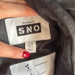 Topshop  Hooded Belted Waterproof Ski Suit, Size 12, $340 Photo 14