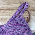Wild Fable Women's Purple Spacedye Sweater Tiny Tank Top - Size Medium - NWT Photo 3