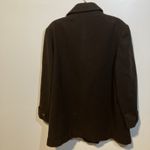 Donny Brook Brown Pea Coat, Size 14 Petticoat, Double Breasted Coat, Vintage Photo 1