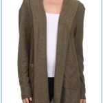 Freeloader 🇺🇸  Brown Open Front Hooded Cardigan Photo 1