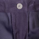 EXPRESS Vintage  Faux Suede Midi Skirt Size 11/12 Center Front Slit Boho Western Photo 4