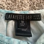 Lafayette 148 blue & white tie Photo 5