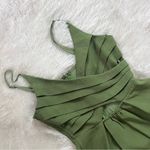Selfie Leslie  Olive Green Strappy Romper Size Small Photo 4