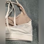 Lululemon  energy bra white sports bra 6 Photo 5