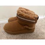 Ugg Classic Ultra Mini Alpsey Boot Chestnut/Dark Earth,Box&Dust Bag Included,8 Brown Photo 5
