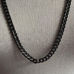 Calvin Klein Stunning Gunmetal Chain Necklace Photo 1