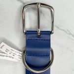 Target  Blue Faux Leather Grommet Belt Size XS Photo 5