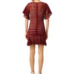 Marissa Webb Maroon Red Cybil Lace V Photo 1