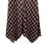 Sundance  Town & Country Asymmetrical Plaid Midi Dress Photo 6