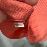 St. John  Rib Knit Crewneck Shell-Vintage- perfect condition! Large-coral/orange Photo 5