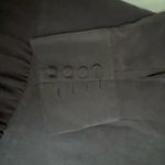 ANINE BING  Classic Black Silk Long‎ Sleeve Dress Size Small EUC Photo 11