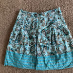Notations  Maxi Paisley Skirt Size Women’s large blue boho fairy‎ spring Photo 3