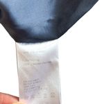 Akris Punto A Line Sleeveless Wool High Neck Ombre Colorblock Dress Blue Navy 8 Photo 11