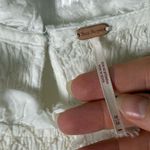 Free People  Shea Solid Mini Dress in Ivory M Photo 11