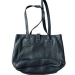 Dooney & Bourke Black Pebble Leather Tote Bag Photo 2