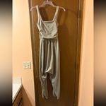 Free People Movement  Shiny Happy One Piece Jumpsuit in Sage Stone Photo 3