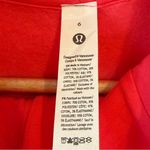 Lululemon  Size 6 Scuba Full Zip Cropped Hoodie LIP GLOSS Pink Photo 6