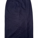 Sag Harbor  100% Wool Navy Skirt Photo 0