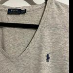 Ralph Lauren Polo  Gray V-Neck T-Shirt-size Large Photo 1