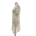 Dolls Kill  Sugar Thrillz Forbidden Garden Dress Embroidered Floral Sheer Medium‎ Photo 5