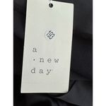 A New Day Women’s Black Slip Dress 3XL, Silky Satin V-Neck Adjustable Strap Photo 3