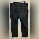 Old Navy  Black Power Straight High Rise Button Fly Jeans Size 14 Photo 1
