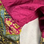 Vintage Active Frontier Windbreaker Jacket Medium 80's 90's Baroque Print Retro Pink Photo 6