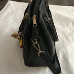 ZiMing Black Faux Leather Shoulder Crossbody Handbag Satchel Tote Minimalist Photo 2