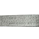 White House | Black Market Black Velvet on Leather Belt w/Rhinestone Bar Sz Med Photo 5