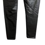 Max Studio  Black Women's Faux Leather High Waist-NWT Photo 9
