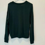 Wilfred Free  Shirt Womens XXS  Green V Neck Pullover Sweater Tee Classic Photo 3