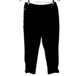 Belle by Kim Gravel Tall Coastal Crop Perfect Ponte Pants Size: 8T (Tall) Black Size undefined Photo 5