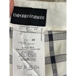 Emporio Armani  Silk Lantern Pleated grid Pants,  size EU 38/ US 2, MSRP $695. Photo 3