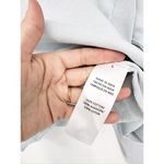 Favorite Daughter Jen Cropped Boxy Oversized Sweatshirt L Blue Size L Photo 1