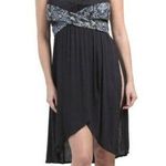 Free People Smoked Bare Knit Black Dress Size: S NWT Photo 0