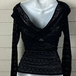 Free People  Hold Me Closer Black Lace To size S Photo 6