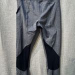 Lululemon * pace rival crop legging size 4 heather grey mid rise workout gym pant Photo 4