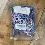 Ekouaer NEW Large Triangle Bikini Set Cover Up Tie Dye Animal Print Pastel Pool Photo 5